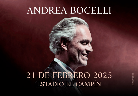 ANDREA BOCELLI Información de próximas fechas y presentaciones Compra