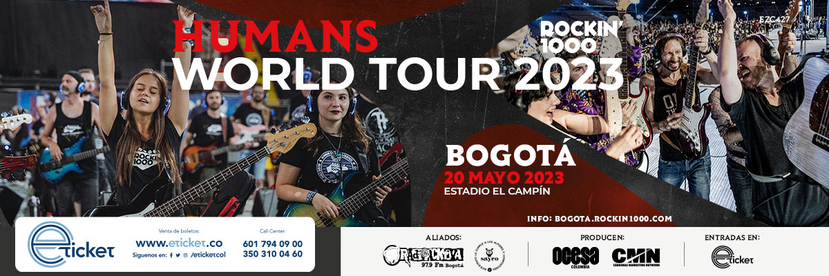 ROCKIN 1000 - HUMANS WORLD TOUR 2023