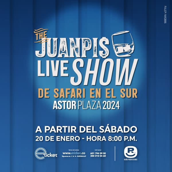 JUANPIS LIVE SHOW DE SAFARI EN EL SUR TEMPORADA II Teatro Astor
