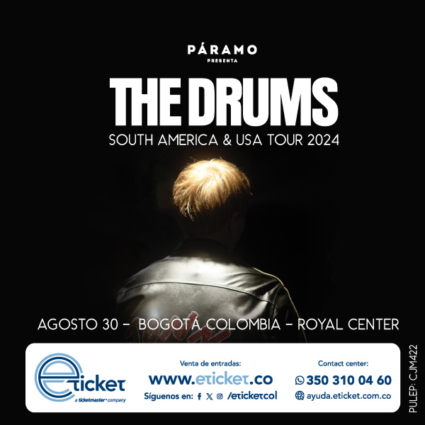 THE DRUMS CENTRO DE EVENTOS ROYAL CENTER BOGOTÁ Información del