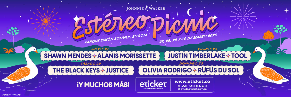 COMBO 4 DIAS - FESTIVAL ESTÉREO PICNIC 2025