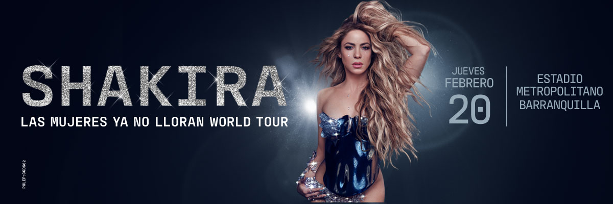 SHAKIRA-LAS MUJERES YA NO LLORAN-WORLD TOUR BARRANQUILLA